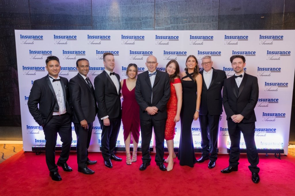 Wilbur team at the Insurance Business Awards